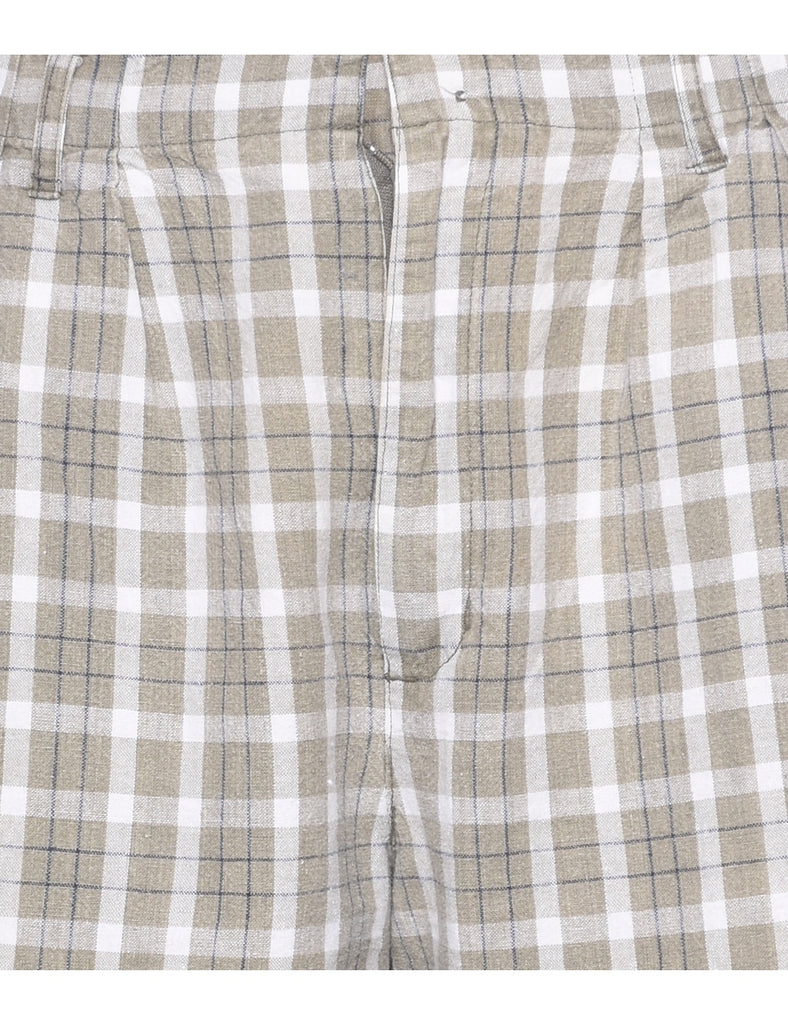 Checked Shorts - W28 L6