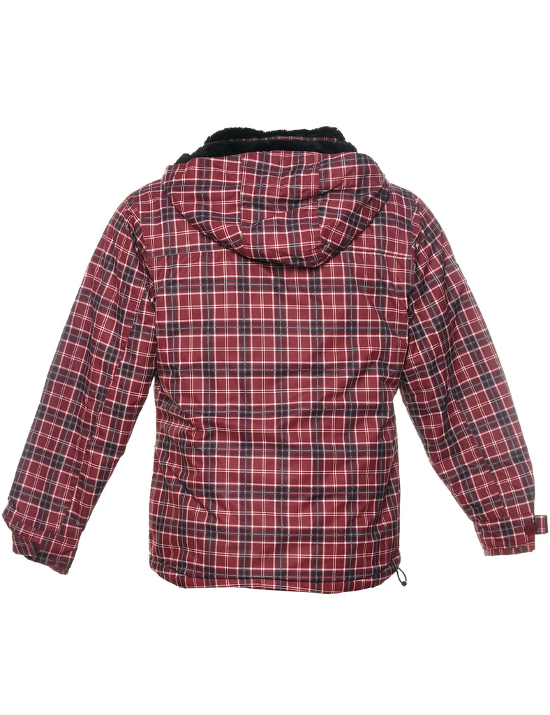 Checked Ski Jacket - M
