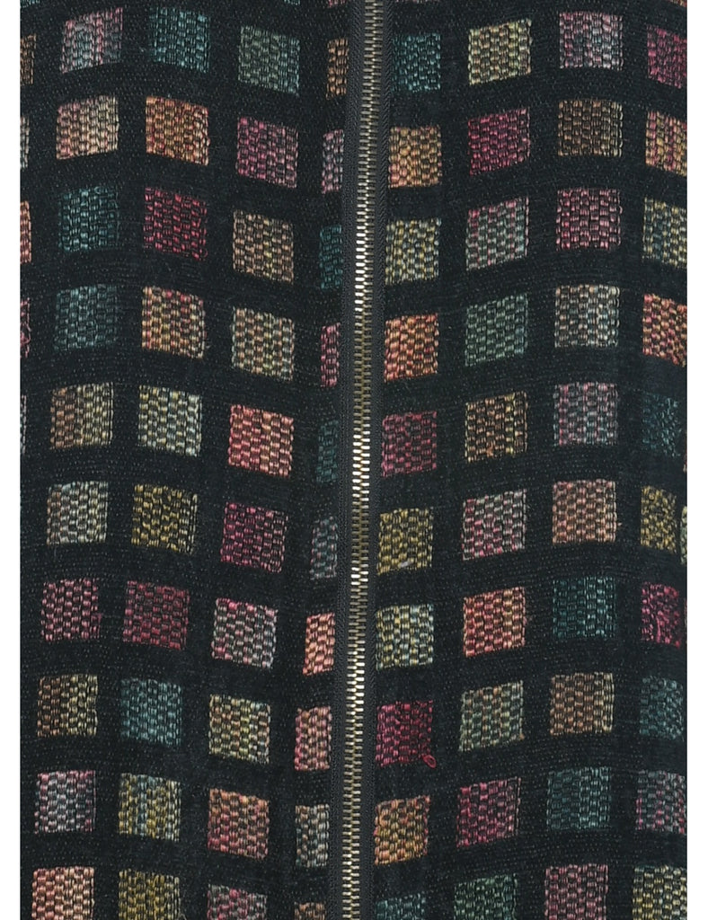 Checked Tapestry Waistcoat - XL
