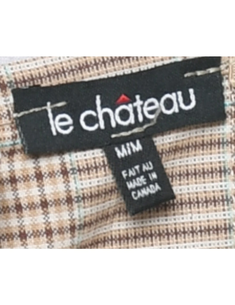Checked Top - M