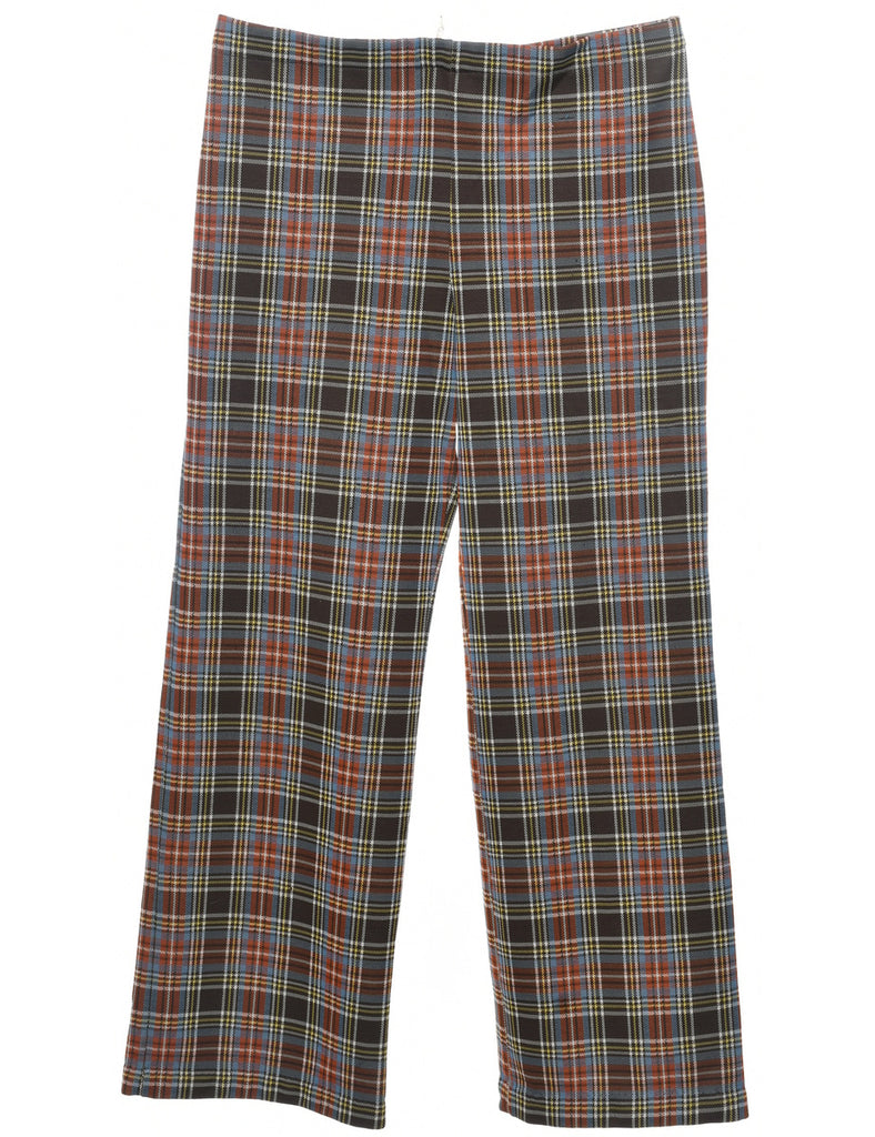 Checked Trousers - W35 L30