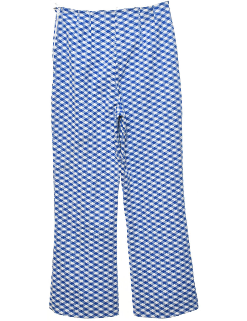 Checked Trousers - W28 L28