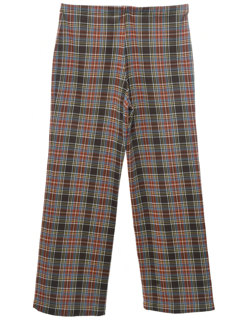 Checked Trousers - W35 L30