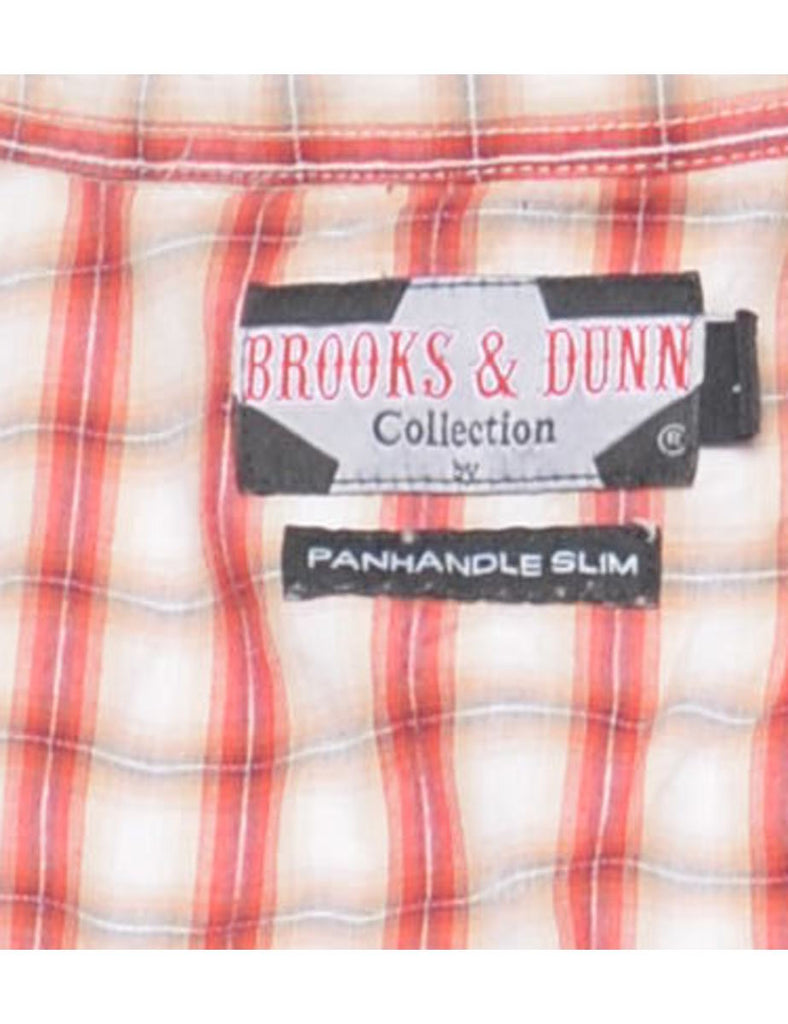 Checked Western Shirt - L