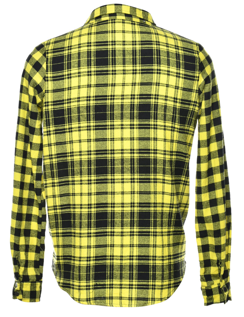 Checked Yellow Shirt - M