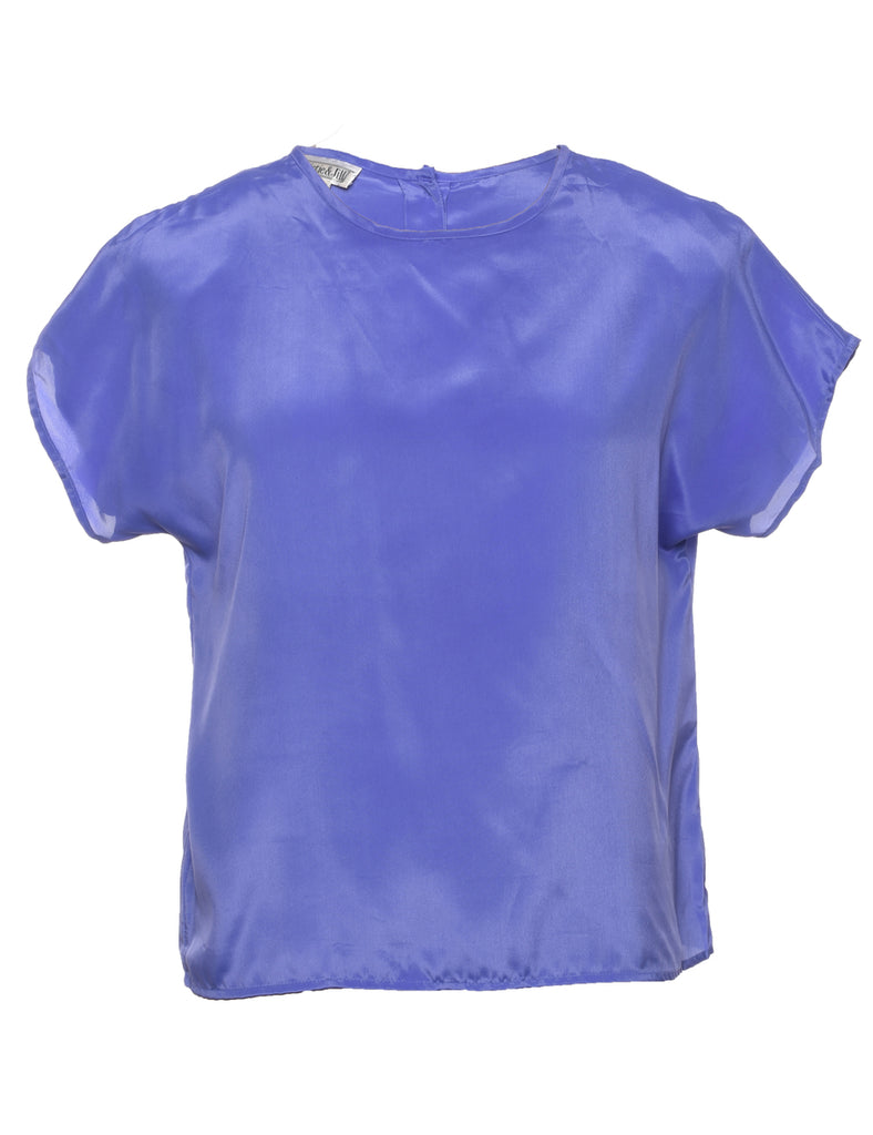 Christie & Jill Silk Top - M