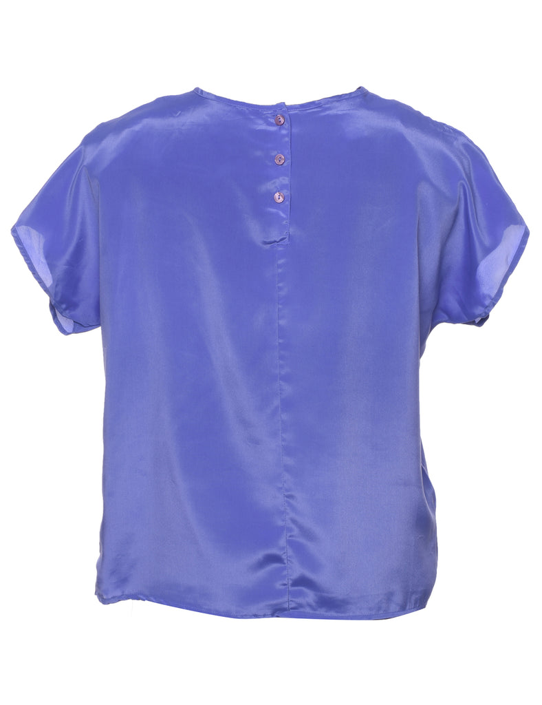 Christie & Jill Silk Top - M