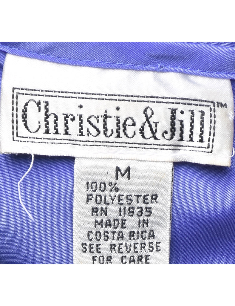Christie & Jill Silk Top - M