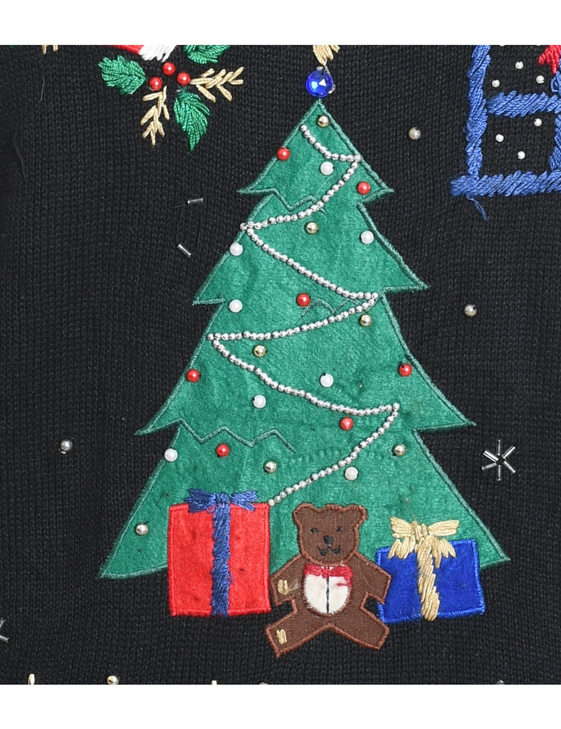 Christmas Tree Design Jumper - S