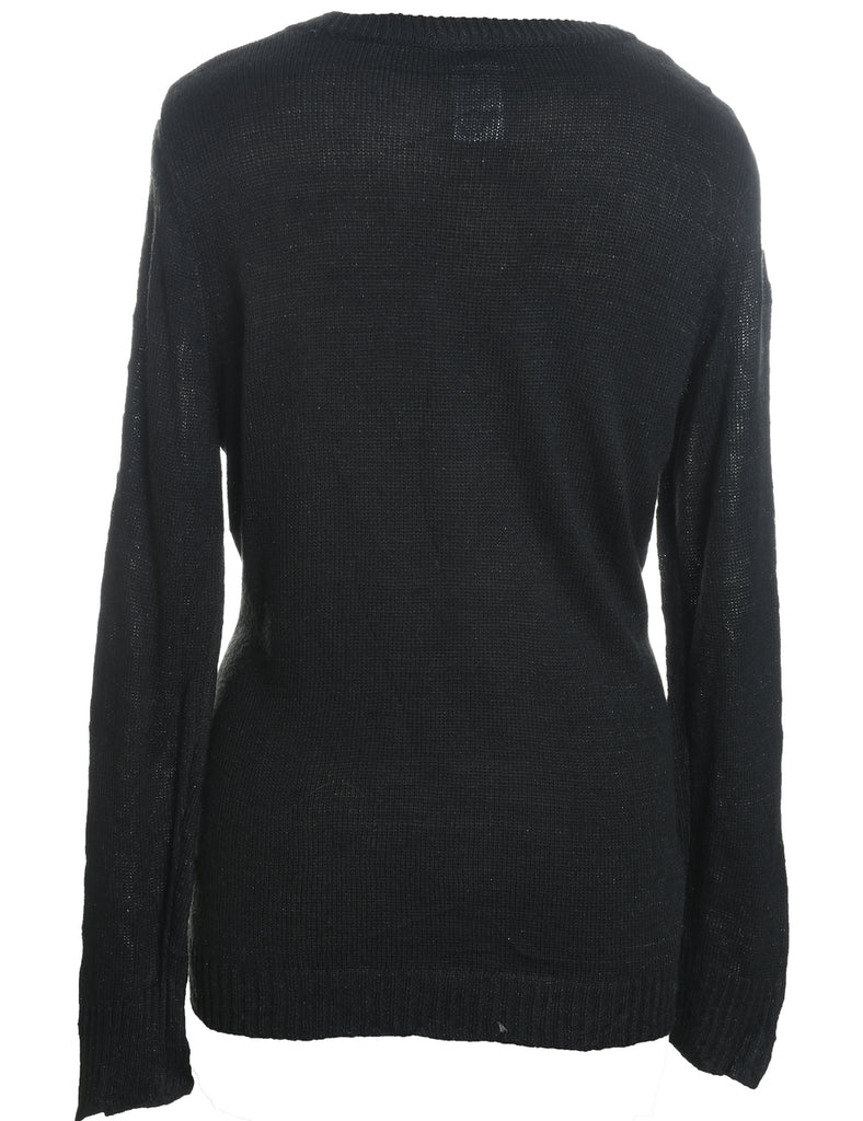 Christmas Tree Print Jumper - XL