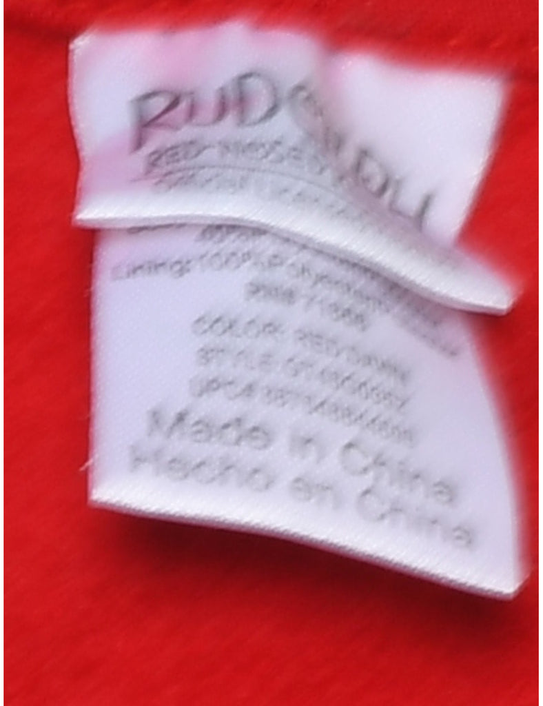 Christmas Tree Print Sweatshirt - XS