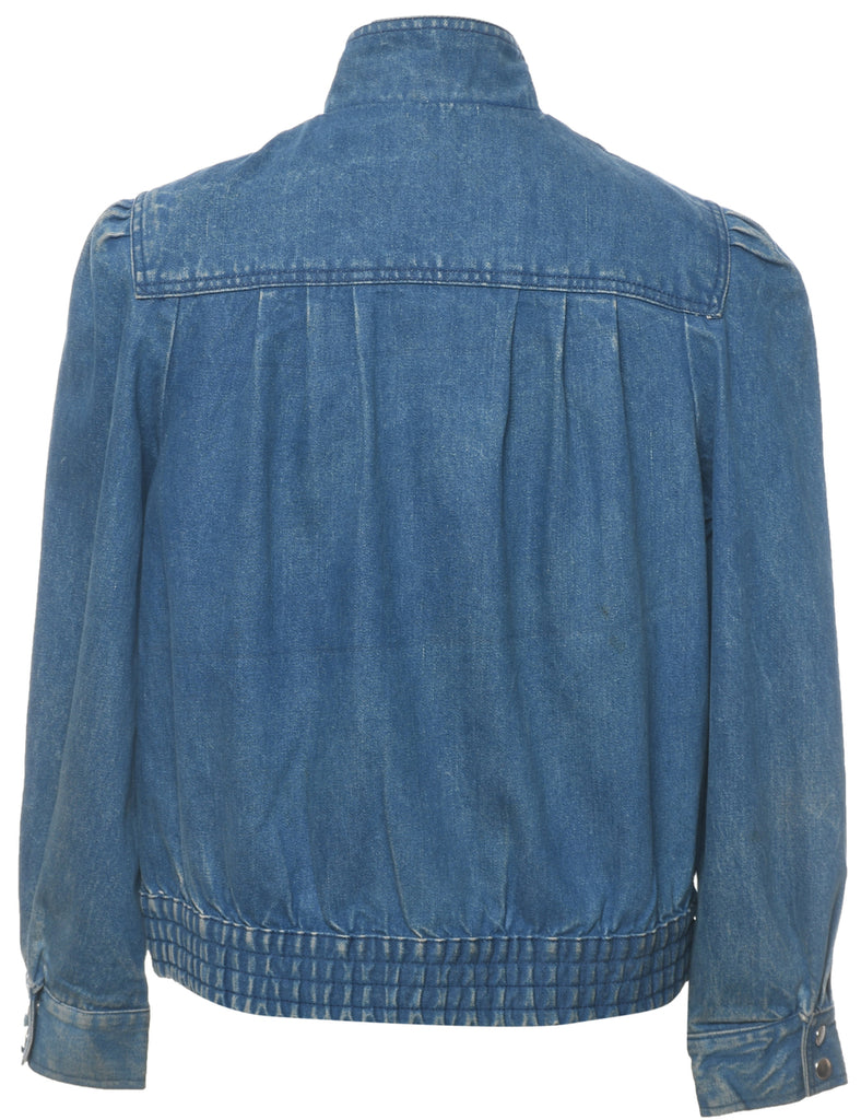 Classic Medium Wash Denim Jacket - L