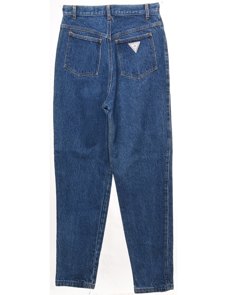 Classic Medium Wash Tapered Jeans - W26 L29