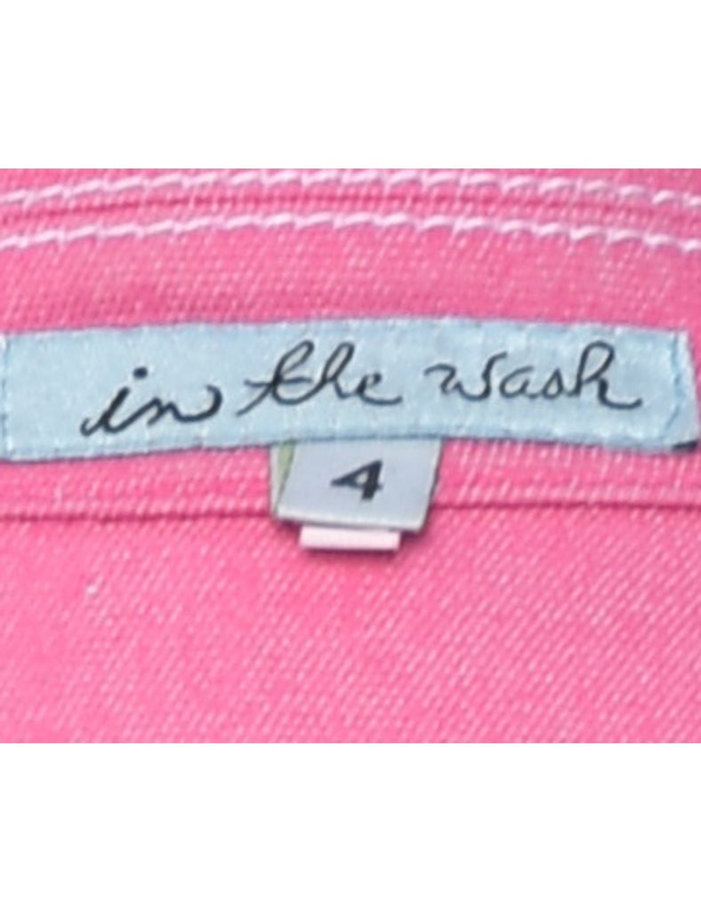 Classic Pink Denim Jacket - S