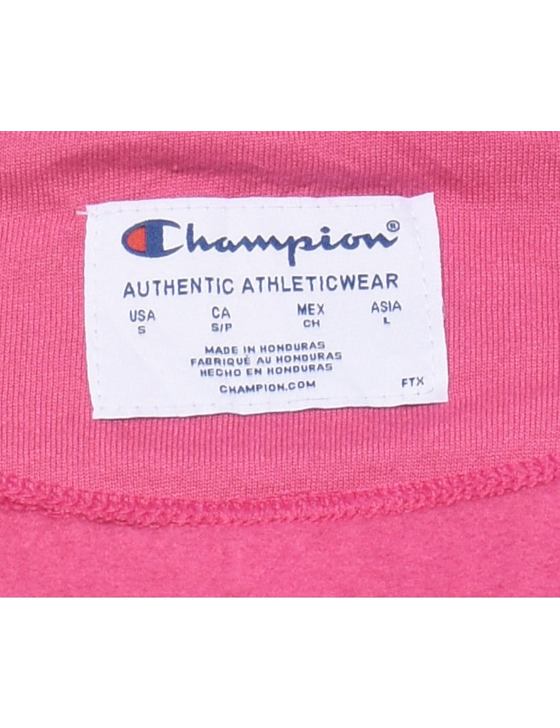 Classic Pink Spell Out Sweatshirt - S