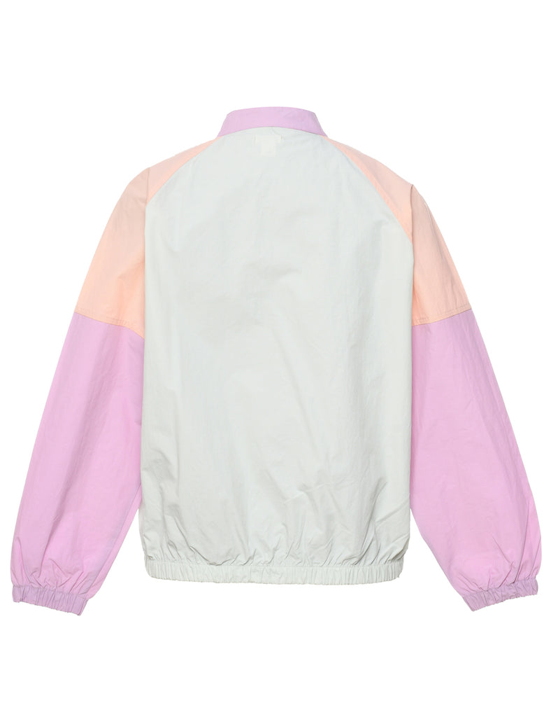 Colour Block Nylon Jacket - L