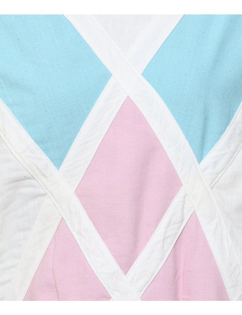 Colour BLock Plain Sweatshirt - L