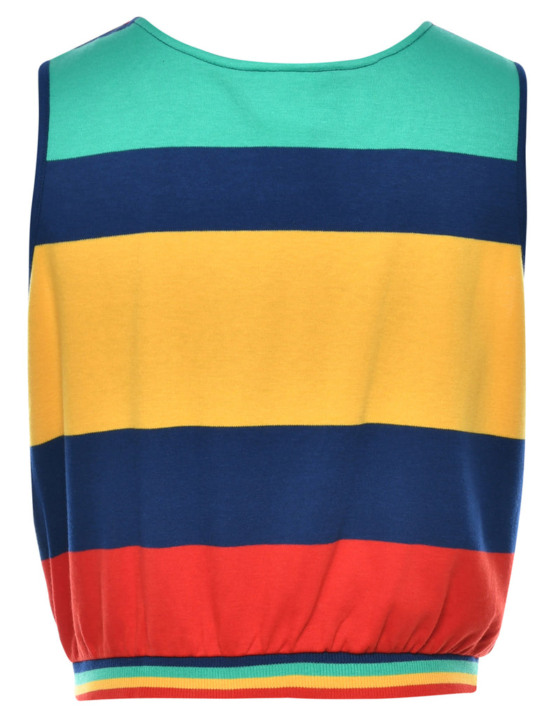 Colour Block Vest - M