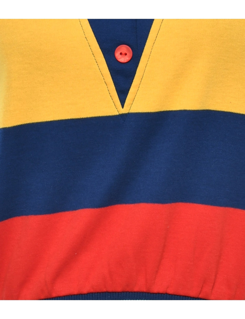 Colour Block Vest - M