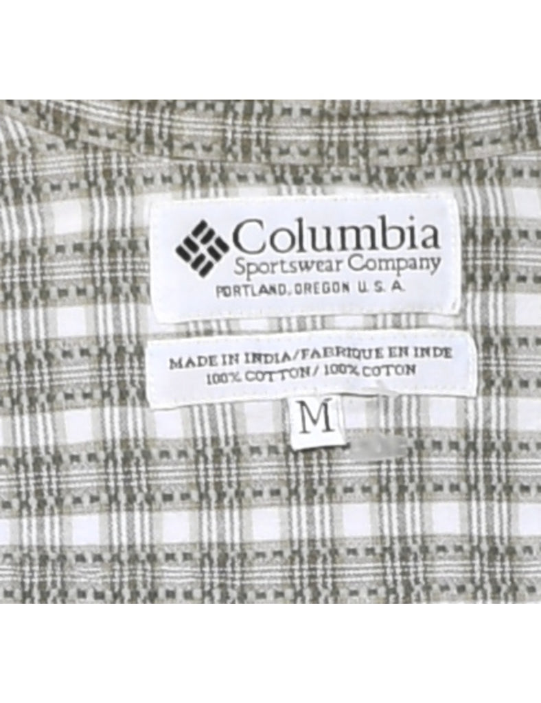 Columbia Checked Shirt - M