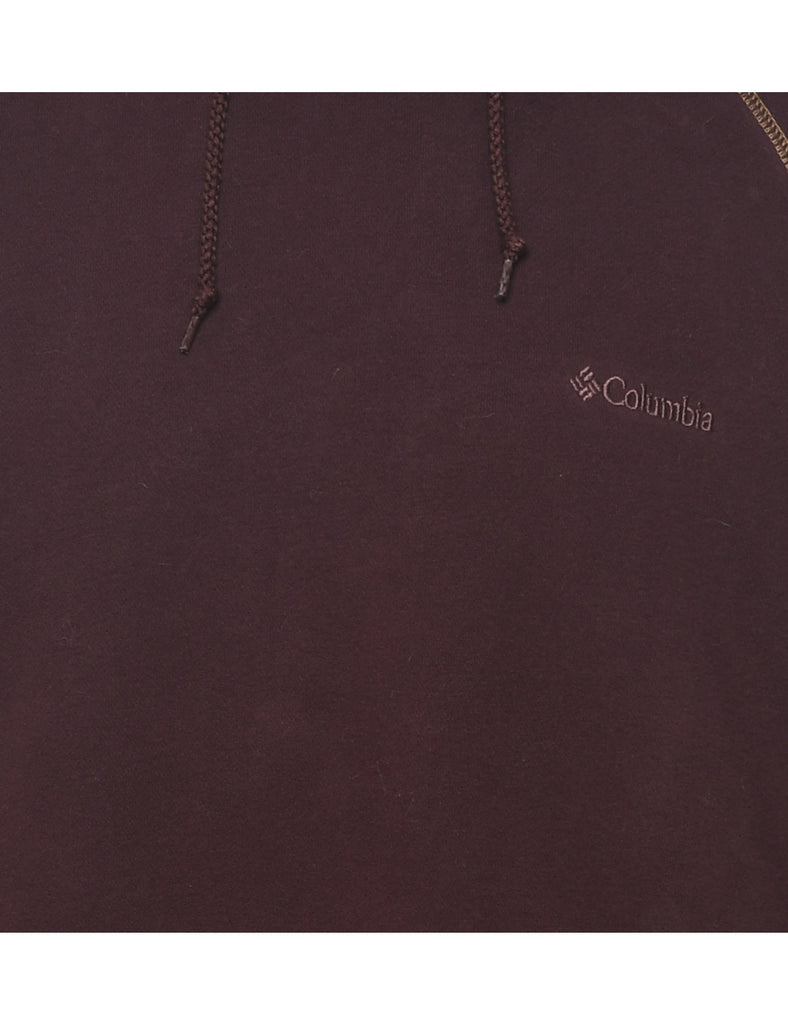 Columbia Dark Brown Plain Sweatshirt - XL