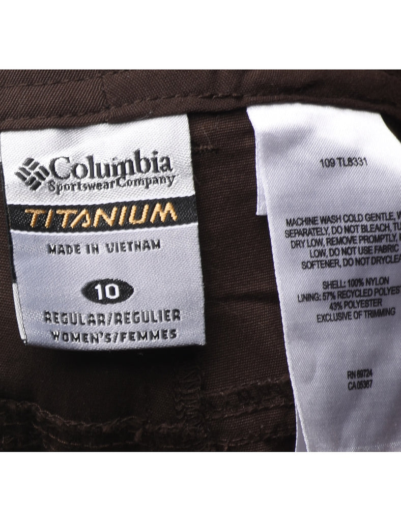 Columbia Dark Brown Trousers - W33 L32