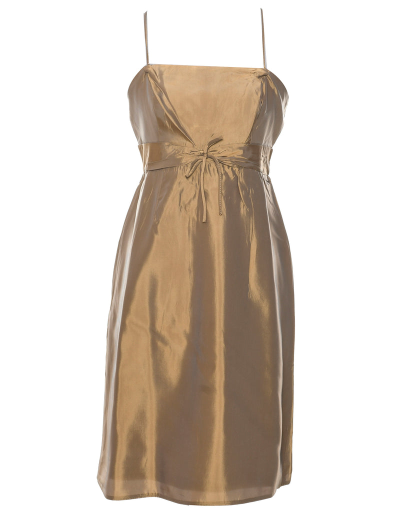 Copper Evening Dress - S
