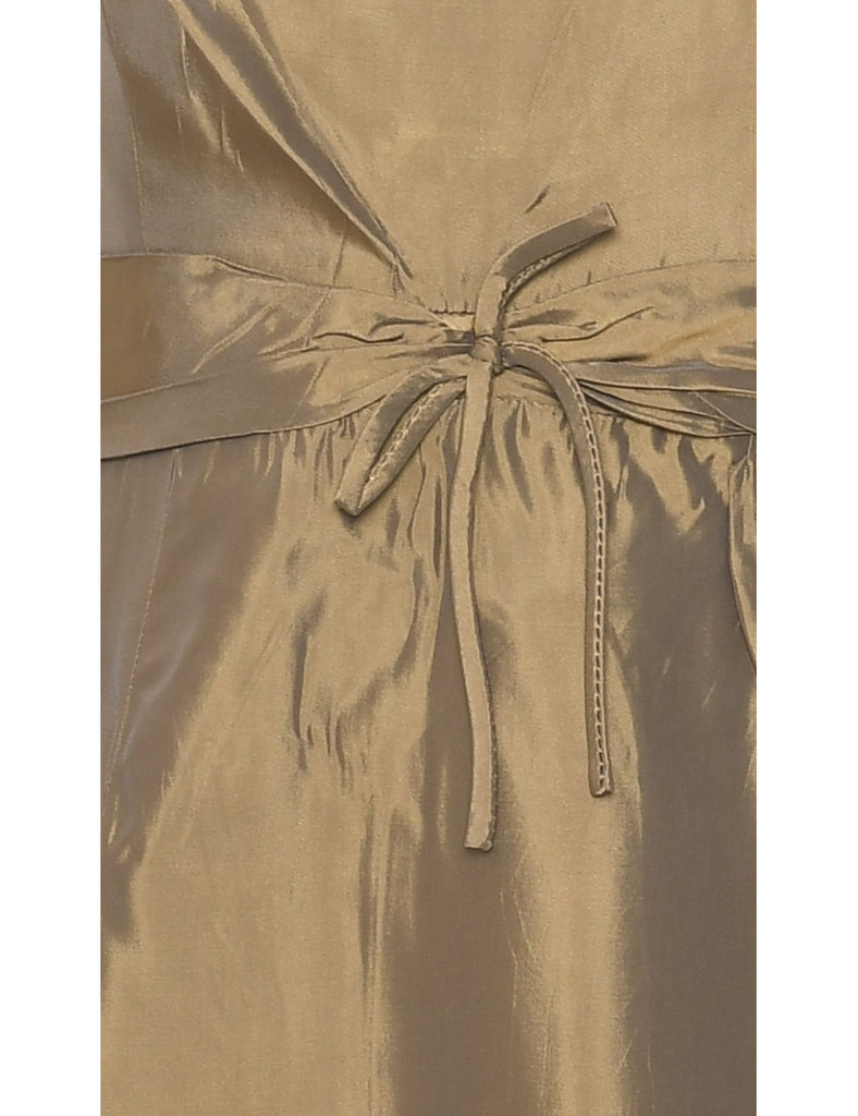 Copper Evening Dress - S