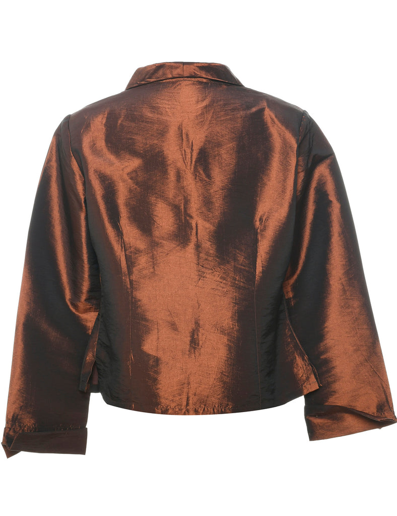 Copper Evening Jacket - M