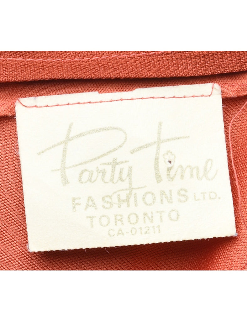 Coral Maxi Dress - S