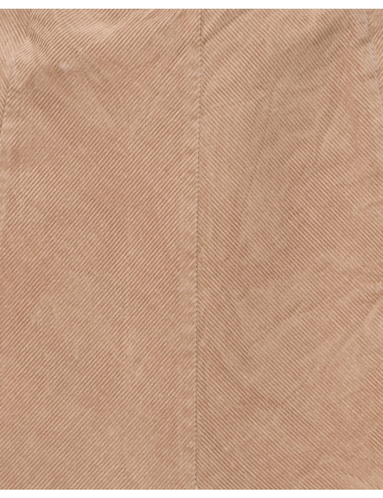 Corduroy A-line Skirt - M