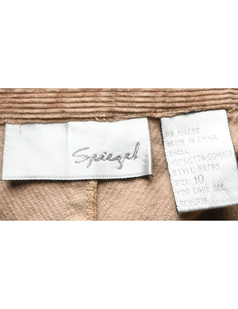 Corduroy A-line Skirt - M