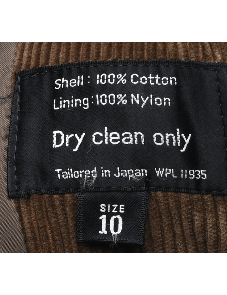 Corduroy Blazer - M