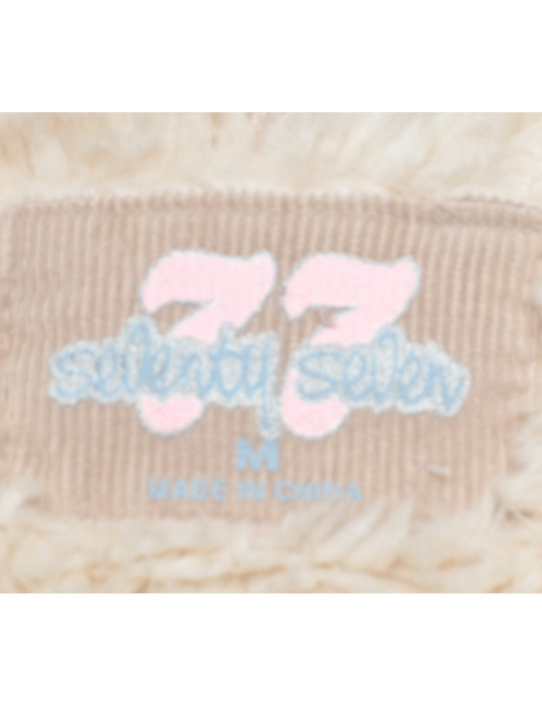 Corduroy Cropped Jacket - M