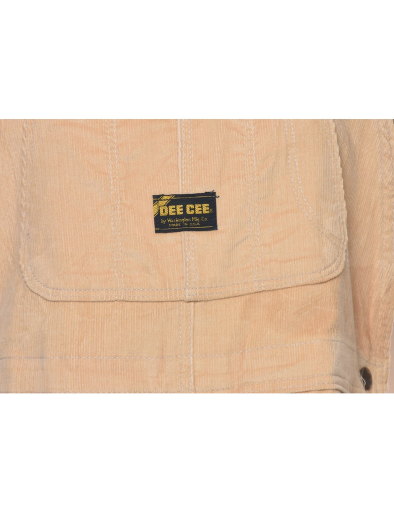 Corduroy Dungarees - W34 L36