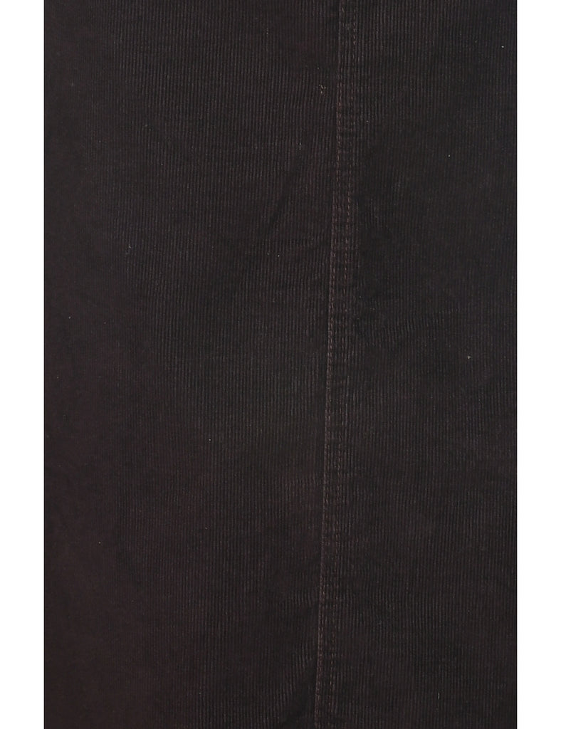 Corduroy Eddie Bauer Midi Skirt - M