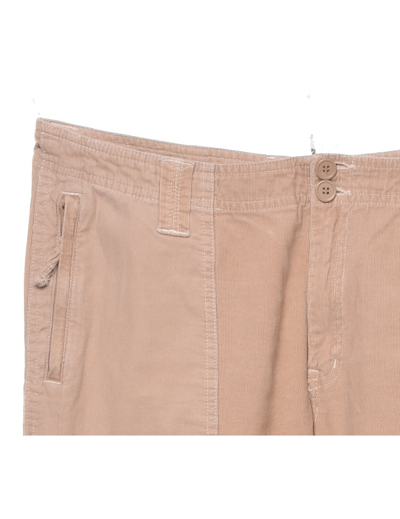 Corduroy Fabric Cargo Trousers - W33 L28