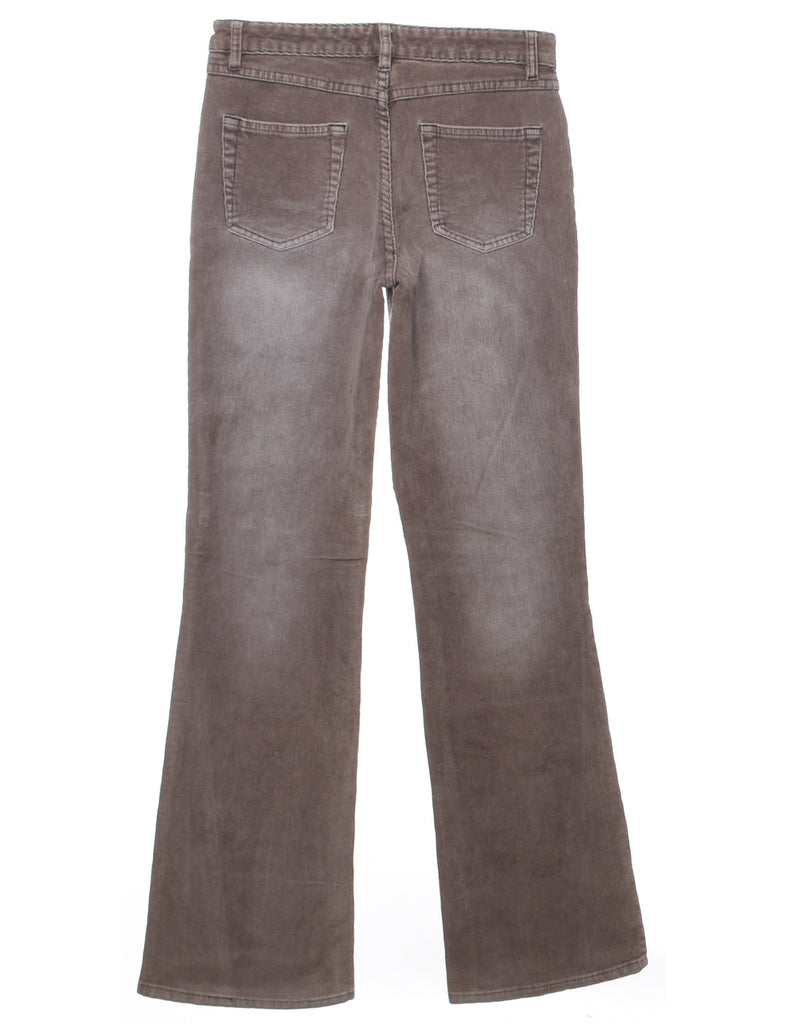 Corduroy Fabric Y2K Trousers - W27 L31