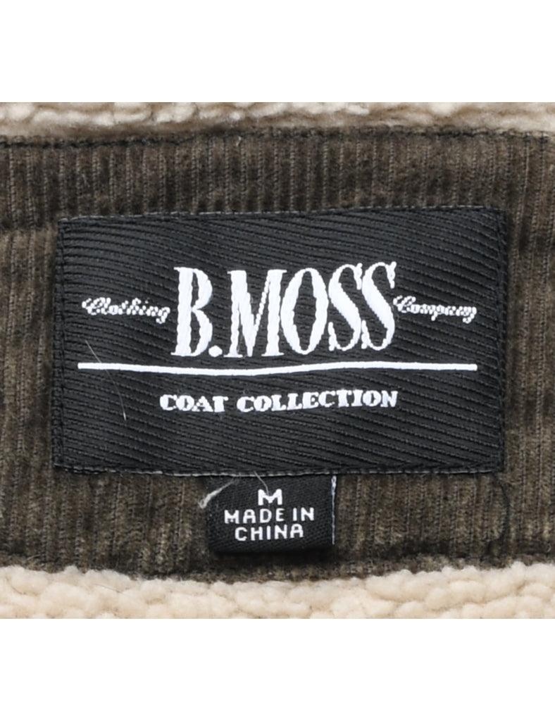 Corduroy Hooded Jacket - M