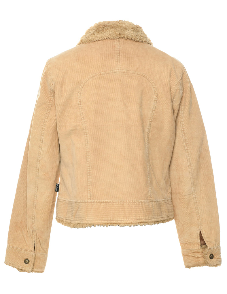 Corduroy Light Brown Jacket - L