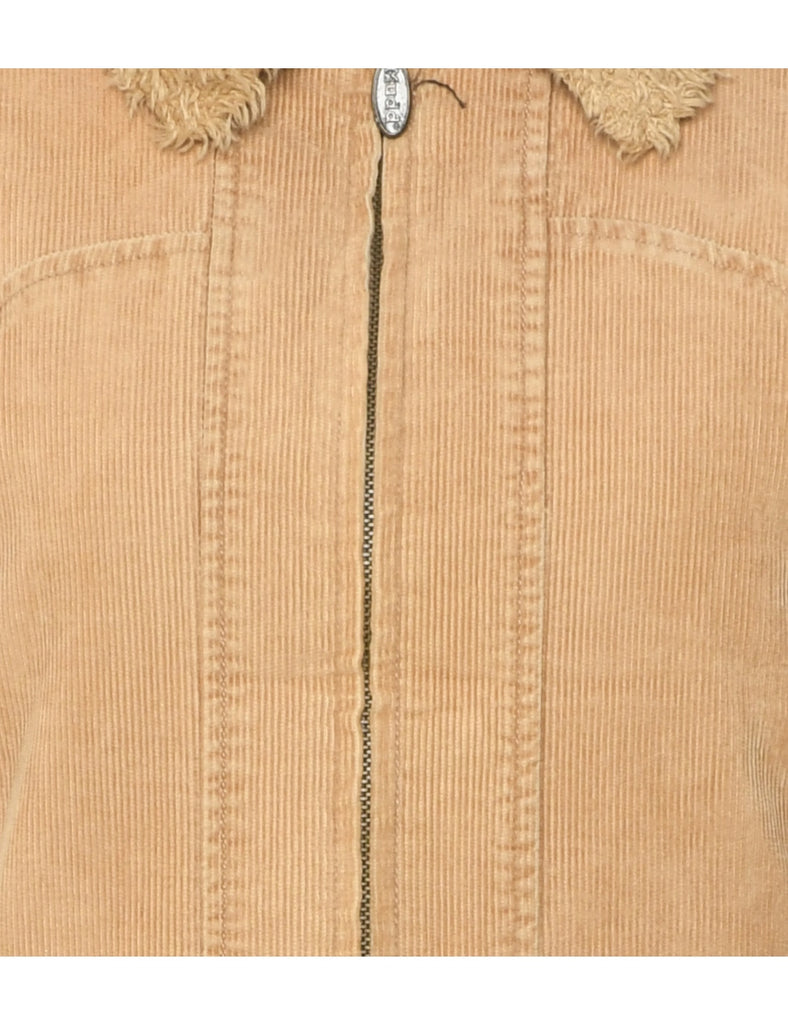 Corduroy Light Brown Jacket - L
