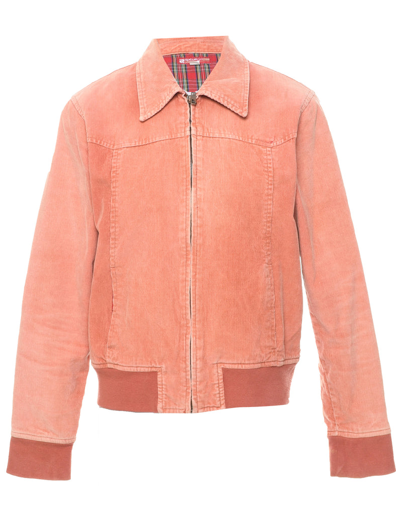 Corduroy Peach Jacket - M