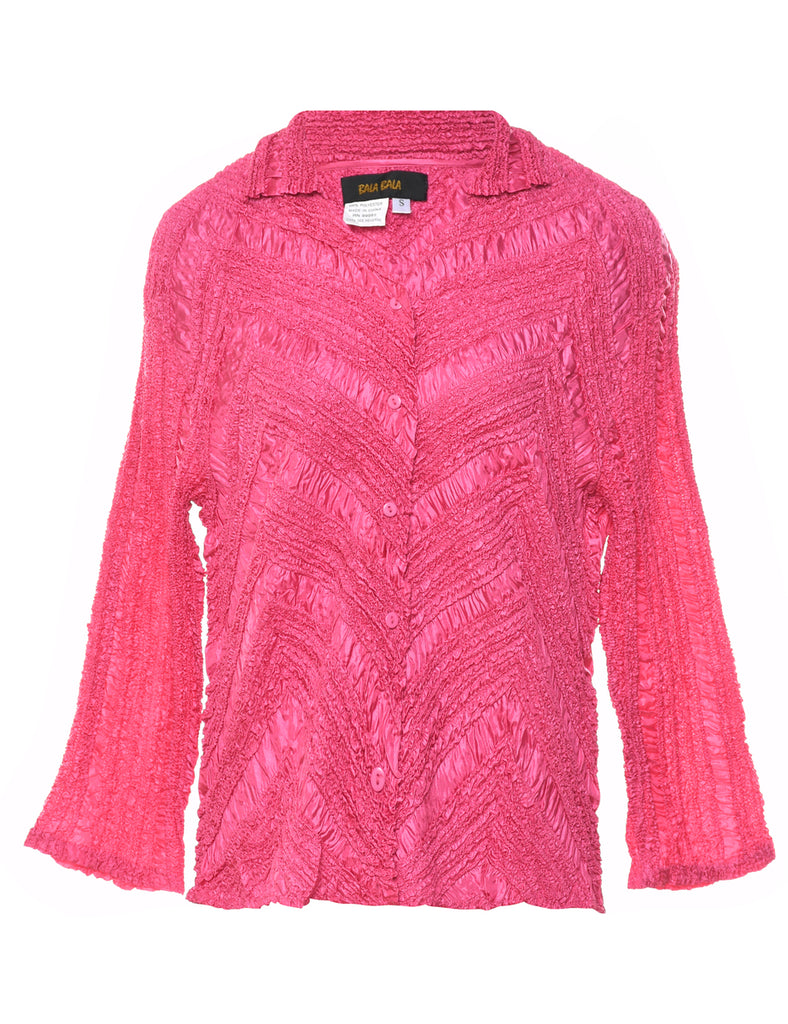 Crinkle Blouse - S