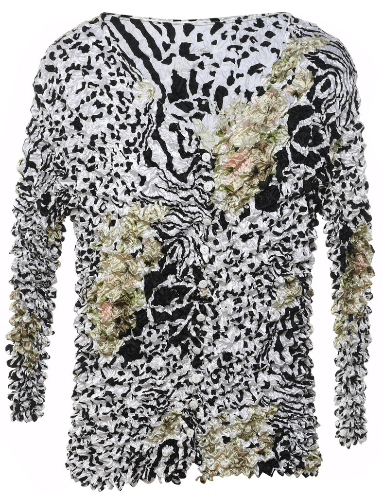 Crinkled Blouse - M