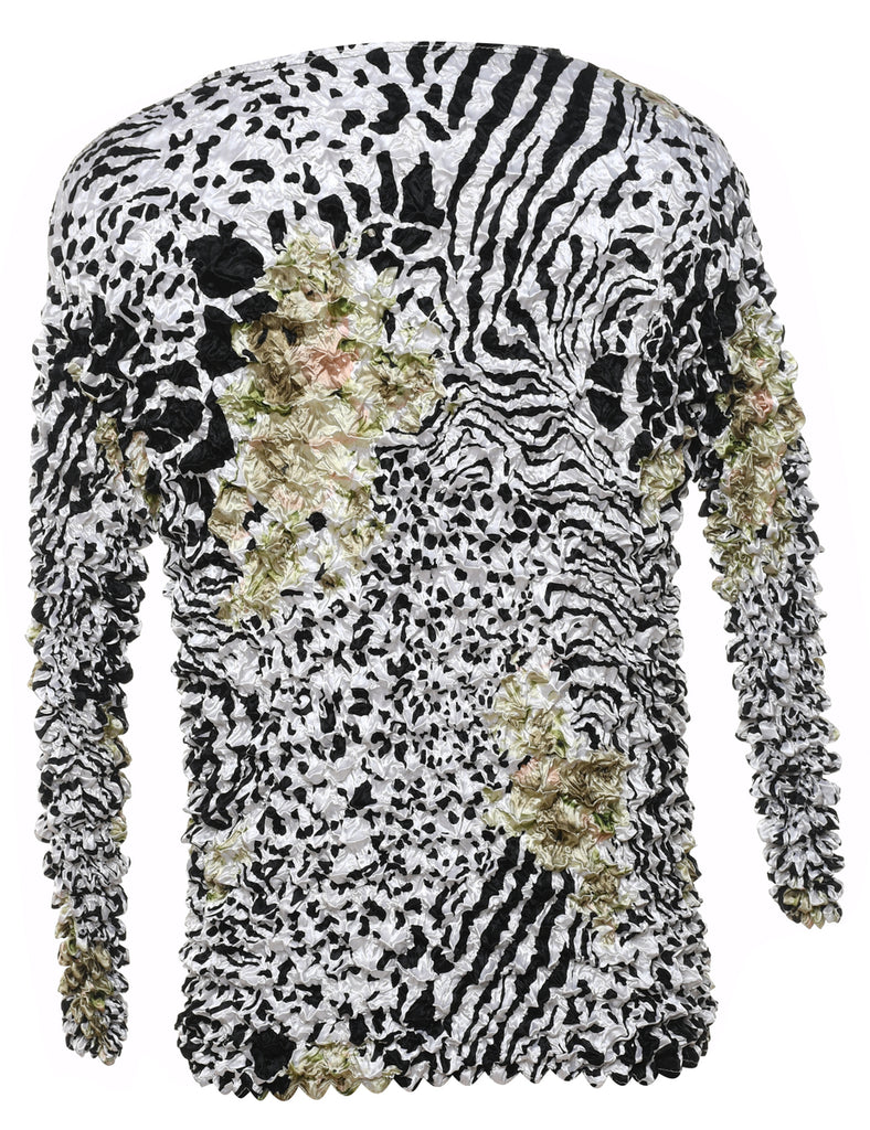 Crinkled Blouse - M