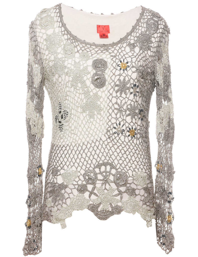 Crochet Jumper - M