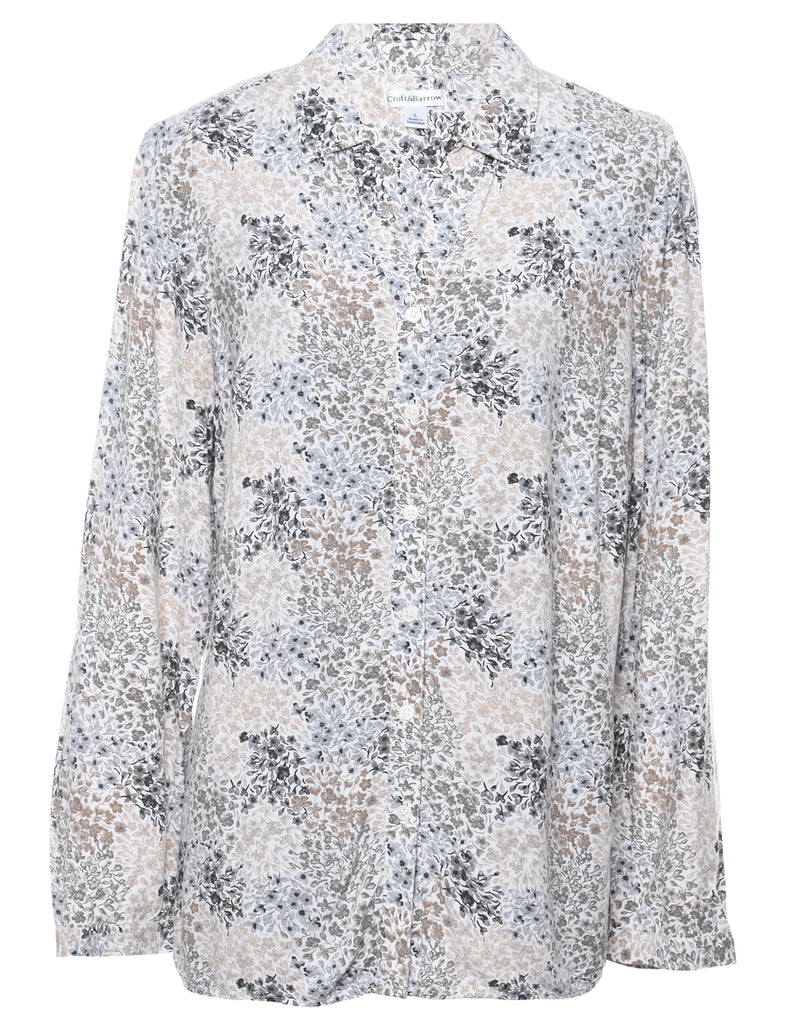 Croft & Barrow Floral Shirt - L