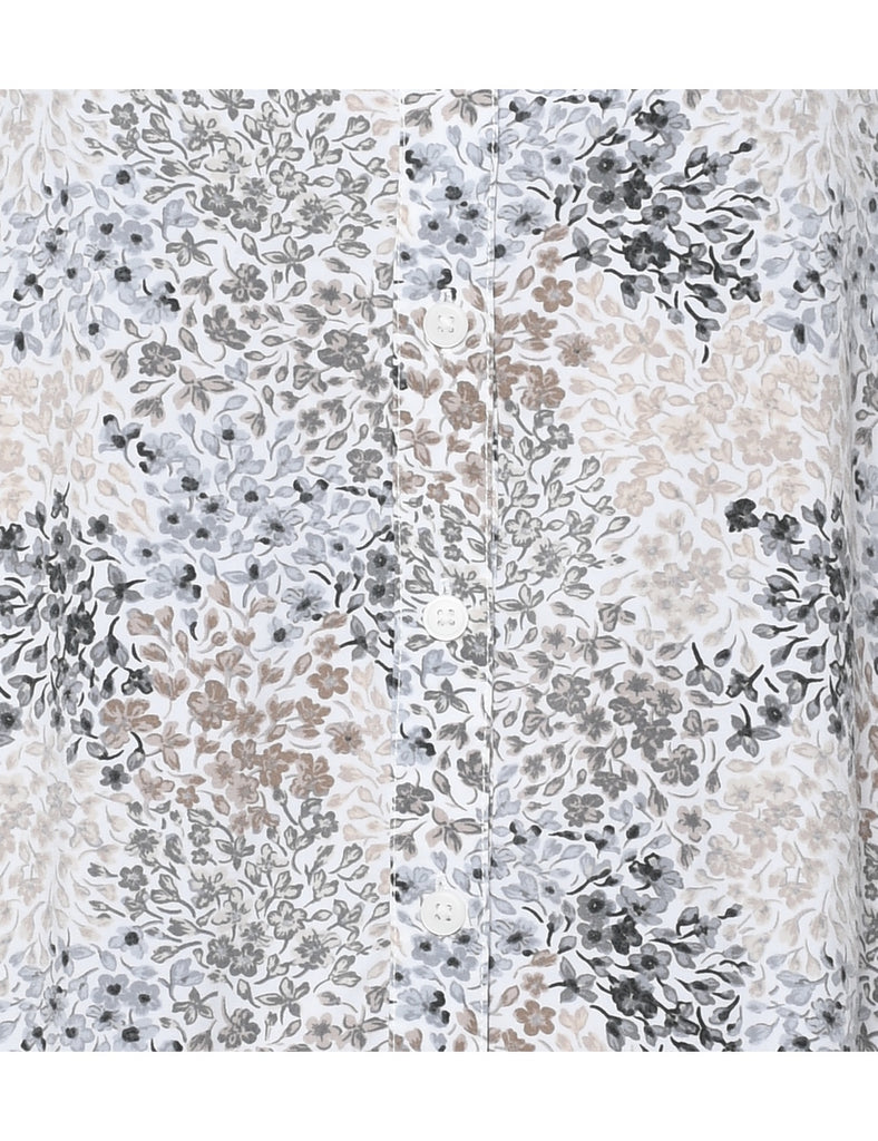 Croft & Barrow Floral Shirt - L