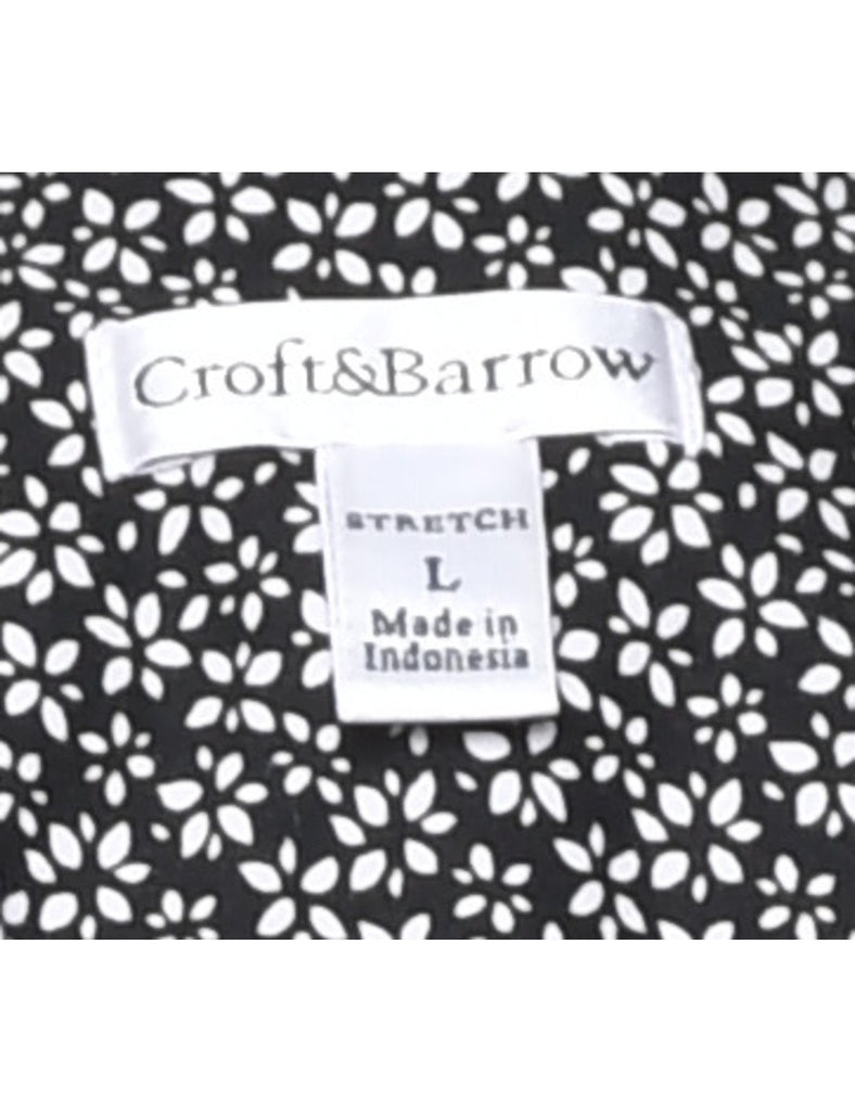 Croft & Barrow Floral Shirt - L