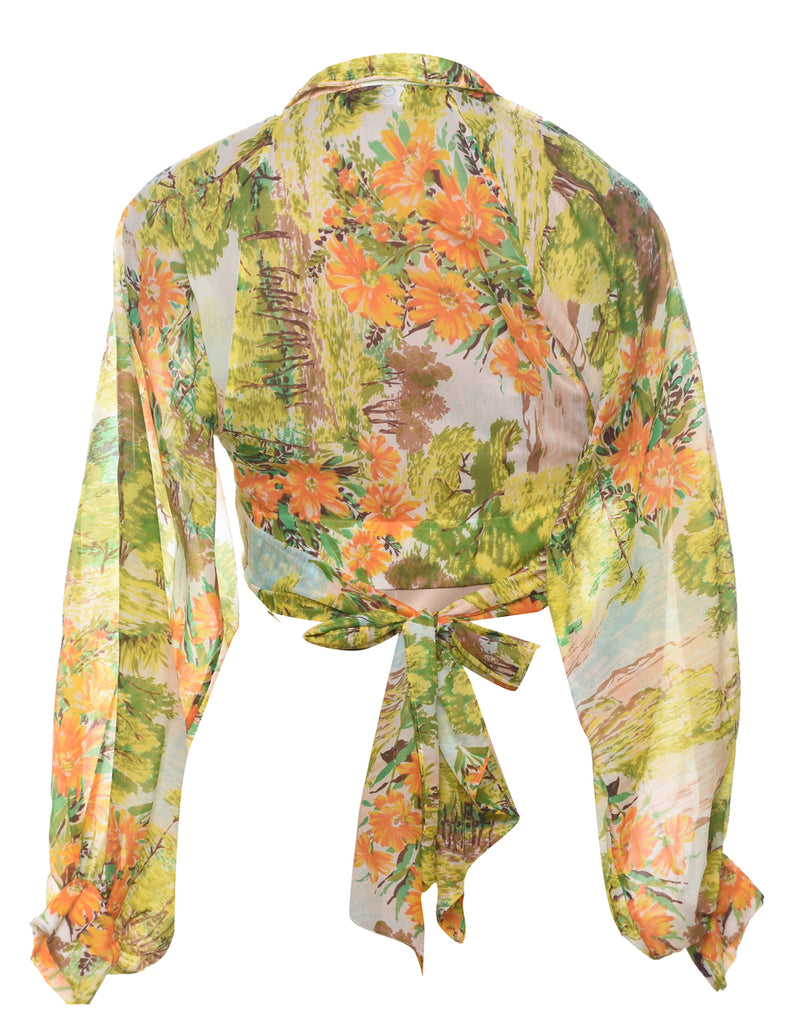 Cropped Blouse - M